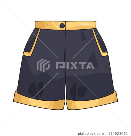 illustration of Shorts  134625681