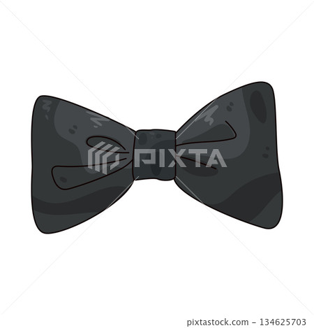 illustration of Bow tie illustration of Bow tie 134625703