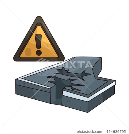 illustration of Risk illustration of Risk 134626795
