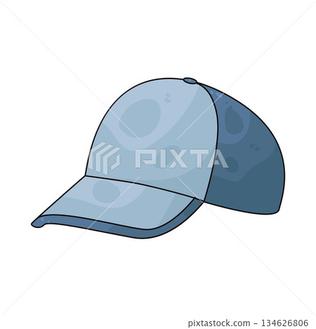 illustration of cap  134626806