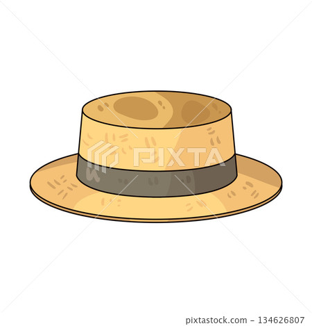 illustration of hat illustration of hat 134626807