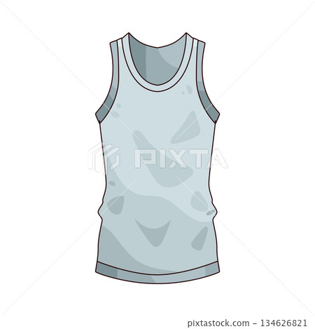 illustration of Tank top 134626821