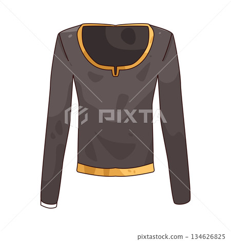illustration of Long sleeve 134626825