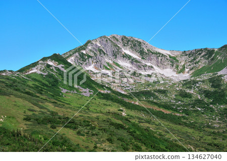 【山景】富山縣,北阿爾卑斯山脈,黑部五郎岳 【山景】富山縣,北阿爾卑斯山脈,黑部五郎岳 134627040