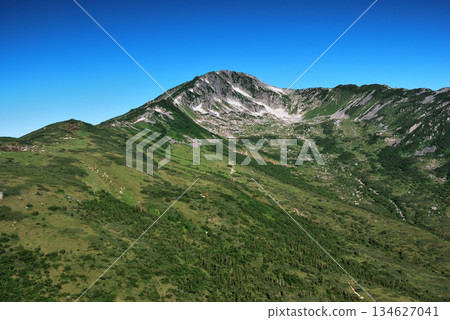 【山景】富山縣，北阿爾卑斯山脈，黑部五郎岳 134627041