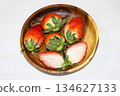 Fresh, juicy, sweet red strawberries. 134627133