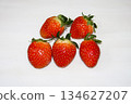 Fresh, juicy, sweet red strawberries. 134627207