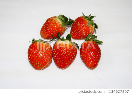 Fresh, juicy, sweet red strawberries. Fresh, juicy, sweet red strawberries. 134627207