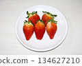 Fresh, juicy, sweet red strawberries. 134627210