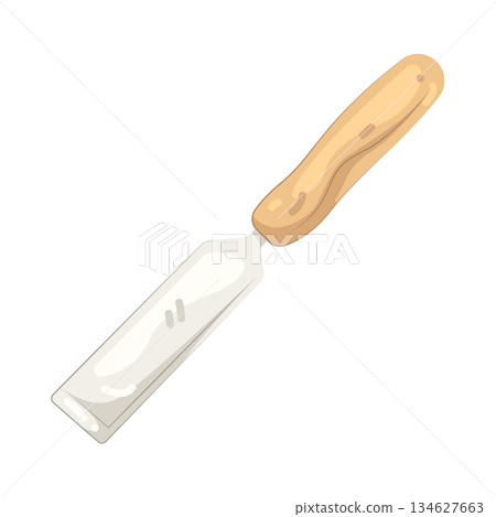 Illustration of chisel Illustration of chisel 134627663