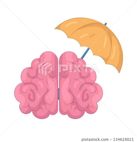 Illustration of mental health care Illustration of mental health care 134628021