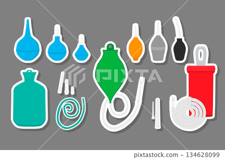 set different types enemas of different size for hospital set different types enemas of different size for hospital 134628099