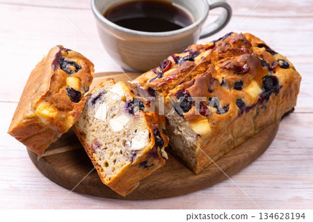 藍莓蔓越莓磅蛋糕 藍莓蔓越莓磅蛋糕 134628194