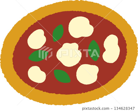 手繪圖標瑪格麗特 134628347