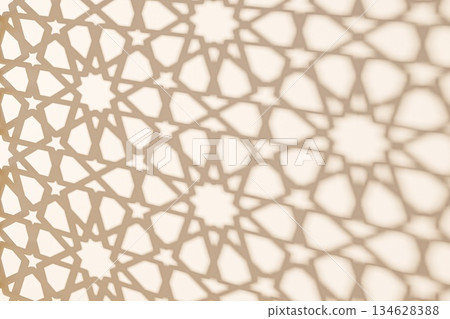 Intricate Geometric Pattern Shadows Intricate Geometric Pattern Shadows 134628388
