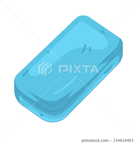 Illustration of eraser 134628401