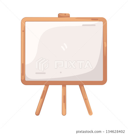Illustration of whiteboard  134628402