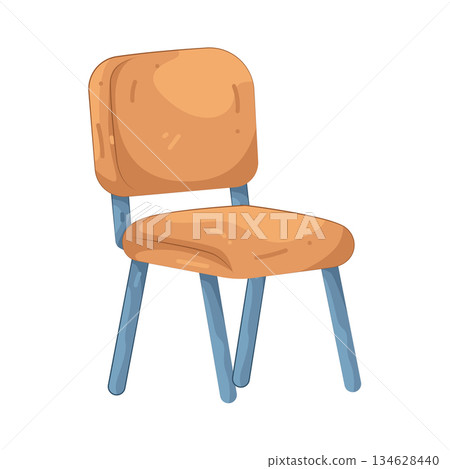 Illustration of student chair Illustration of student chair 134628440