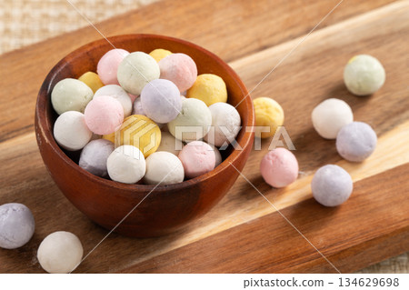 湯圓 冬至 生的 多彩 五彩 Raw Colorful tangyuan タンユエン もち団子 134629698