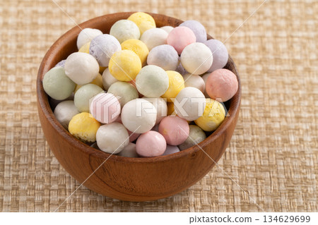 湯圓 冬至 生的 多彩 五彩 Raw Colorful tangyuan タンユエン もち団子 134629699