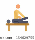 Physical Therapy Icon icon vector image. Suitable for mobile apps, web apps and print media. 134629755