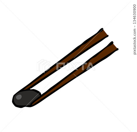 Beans picked with chopsticks_black beans, boiled beans Beans picked with chopsticks_black beans, boiled beans 134630900