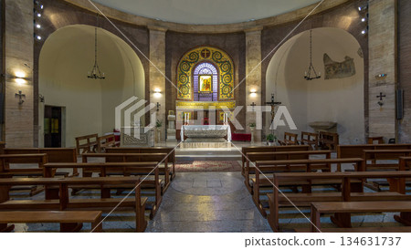 Saint Maria of Rotonda church in beautiful town of Albano Laziale timelapse hyperlapse, Italy Saint Maria of Rotonda church in beautiful town of Albano Laziale timelapse hyperlapse, Italy 134631737