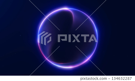 Blue gradient liquid orb with luminous edges and smooth abstract form. Futuristic digital illustration for tech branding, creative projects and modern backgrounds. Blue gradient liquid orb with luminous edges and smooth abstract form. Futuristic digital illustration for tech branding, creative projects and modern backgrounds. 134632287