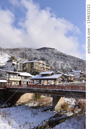 Shibu Onsen in winter, Nagano Prefecture 134632521