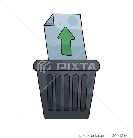 illustration of Data Erase 134632581