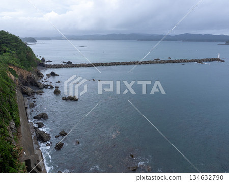 三重縣志摩海岸的夏末景色 三重縣志摩海岸的夏末景色 134632790