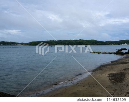 Late summer on the Shima coast, Mie Prefecture Late summer on the Shima coast, Mie Prefecture 134632809