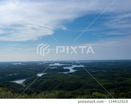三重縣志摩海岸的夏末景色 三重縣志摩海岸的夏末景色 134632828