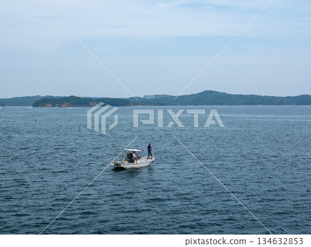 三重縣志摩海岸的夏末景色 三重縣志摩海岸的夏末景色 134632853