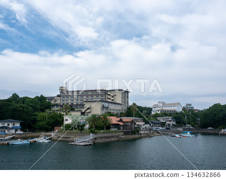 三重縣志摩海岸的夏末景色 134632866