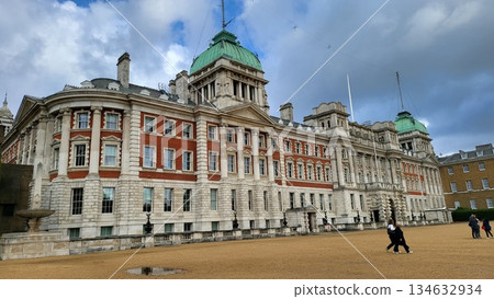 This is horse guard house in London at summer time This is horse guard house in London at summer time 134632934