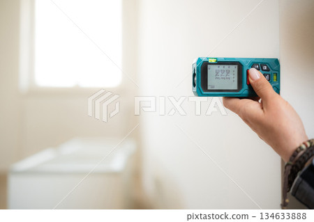Laser Distance Meter Tool 134633888