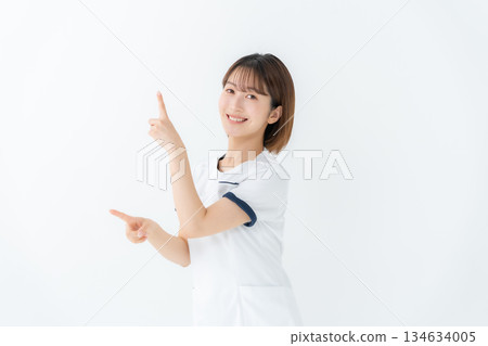 女性,白大褂,護士,醫事,指點 134634005