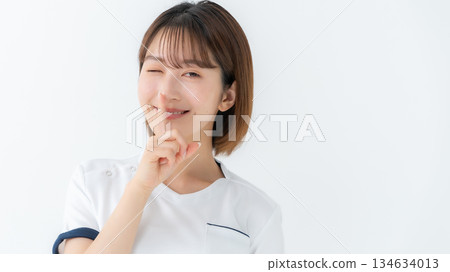 Female uniform nurse medical secret 134634013