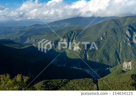 北海道旭川黑岳升起的雲霧 北海道旭川黑岳升起的雲霧 134634123