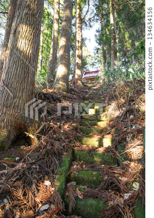 Haguro Shrine, a shrine for praying for safe boat transport, Murayama City, Yamagata Prefecture 134634156