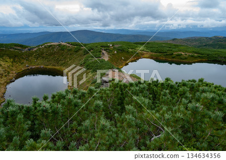 北海道最高峰旭山,初秋時節 北海道最高峰旭山,初秋時節 134634356