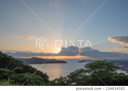 米子城遺址的黃昏 米子城遺址的黃昏 134634385