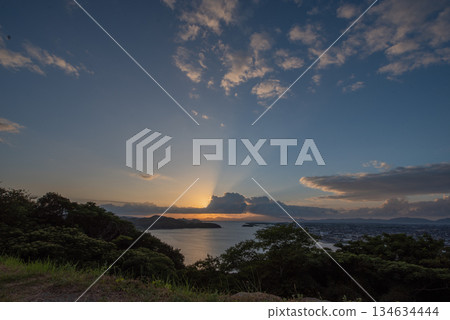 米子城遺址的黃昏 134634444