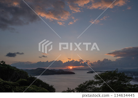 米子城遺址的黃昏 134634445