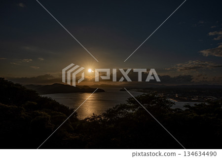 米子城遺址的黃昏 134634490