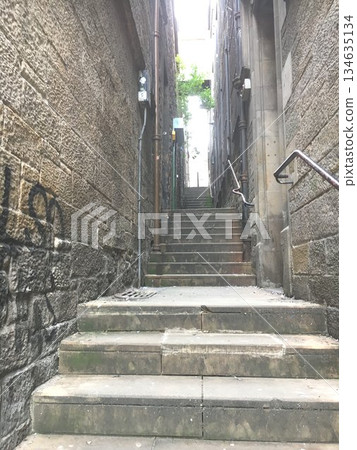 Backstreets of Edinburgh, Scotland 134635134