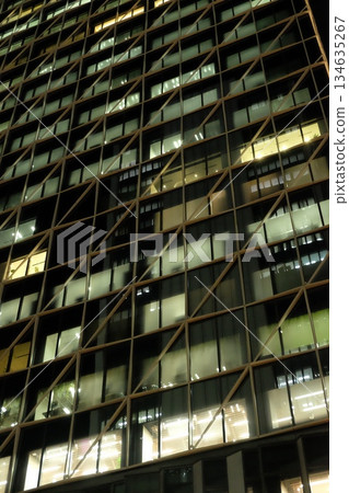 Japan building windows 134635267