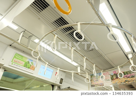 Train leather 134635393