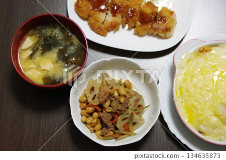 Delicious dinner Delicious dinner 134635873